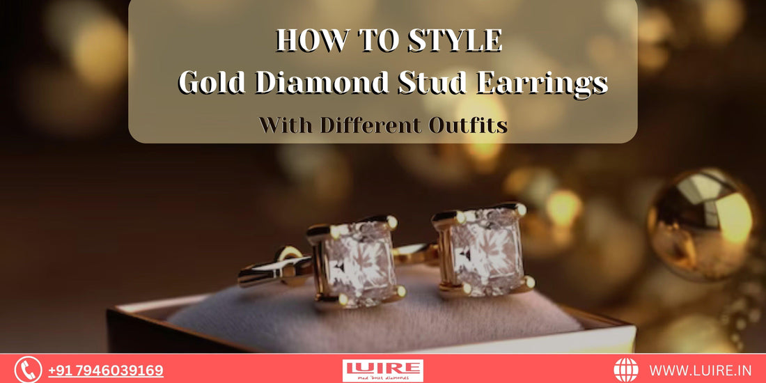How to Style Gold Diamond Stud Earrings with Different Outfits