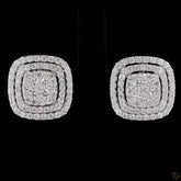 Tiered Block Earrings