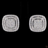 Tiered Block Earrings