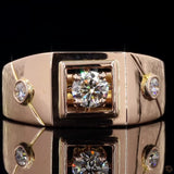 Bastion Solitaire Ring