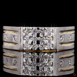 Zentrix Grid Men's Ring