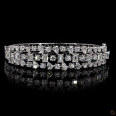 Womens Oval Stiff Bracelet