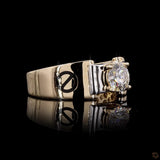 Azure Plume Ring