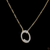 Diamond Swirl Pendant