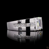 Axis Linear Diamond Ring