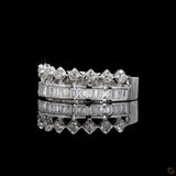 Prism Grid Band Ring