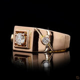 Bastion Solitaire Ring