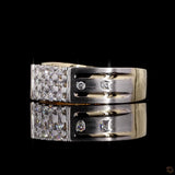 Zentrix Grid Men's Ring