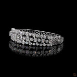 Womens Oval Stiff Bracelet