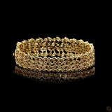 Womens Oval Stiff Bracelet