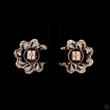 Twirl Crystal Earrings