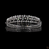 Womens Oval Stiff Bracelet