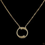 Diamond Swirl Pendant