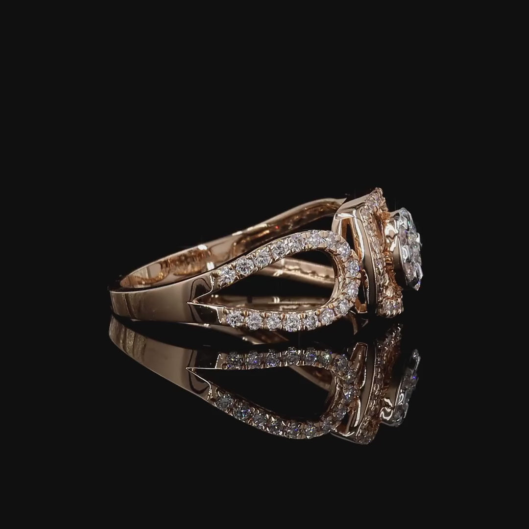 Grand Bloom Cluster Ring