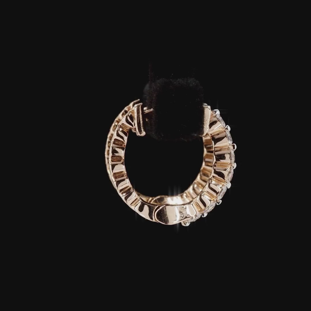 Diamond Ladder Earrings