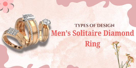 Design of Men's Solitaire Ring