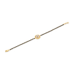 Gold Wrist Mangalsutra Bracelet