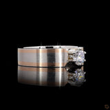 Chiseled Duo Ring