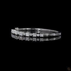 Womens Oval Stiff Bracelet