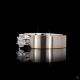 Chiseled Duo Ring
