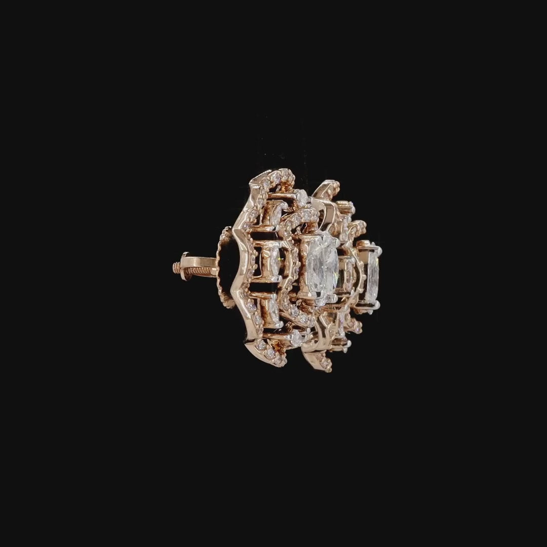 Medallion Gaze Earrings