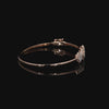 Womens Oval Stiff Bracelet