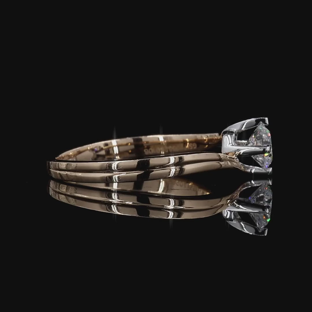 Orbit Solitaire Ring